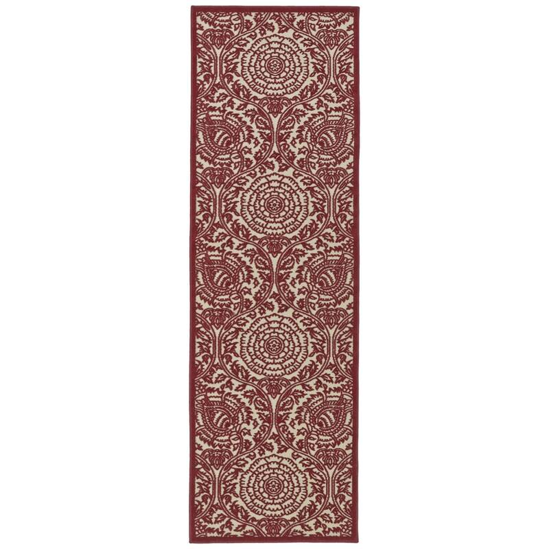 A Breath of Fresh Air Handmade FSR102 Floral Indoor Outdoor Area Rug