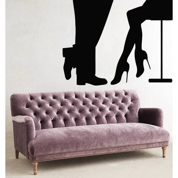 Romantic Love Sticker Vinyl Wall Art Overstock 10111221