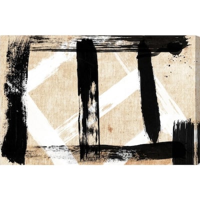 Oliver Gal 'Five Vix' Abstract Wall Art Canvas Print - Black, White