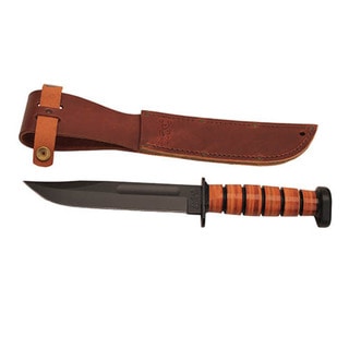 Ka-Bar 1317 Dog's Head Utility Knife 12-inch Fixed Blade Knife