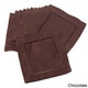 preview thumbnail 4 of 43, Hemstitched Linen Blend Cocktail Napkins (Set of 12)