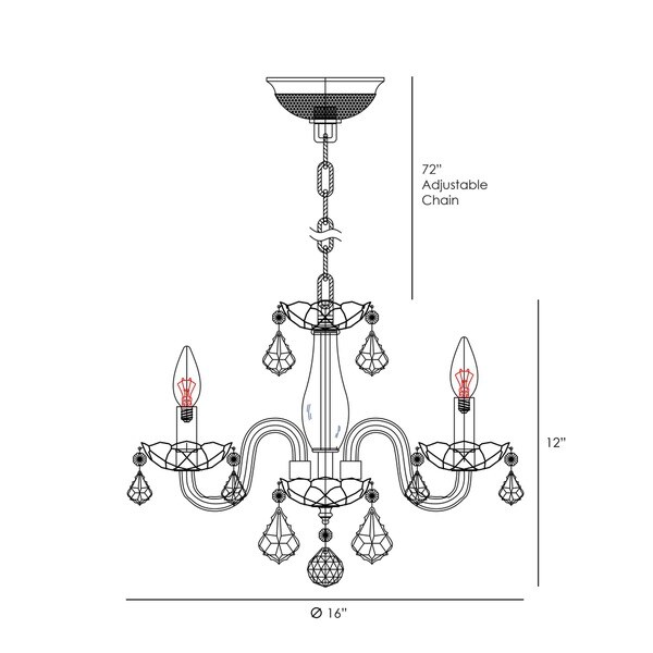 little girl white chandelier
