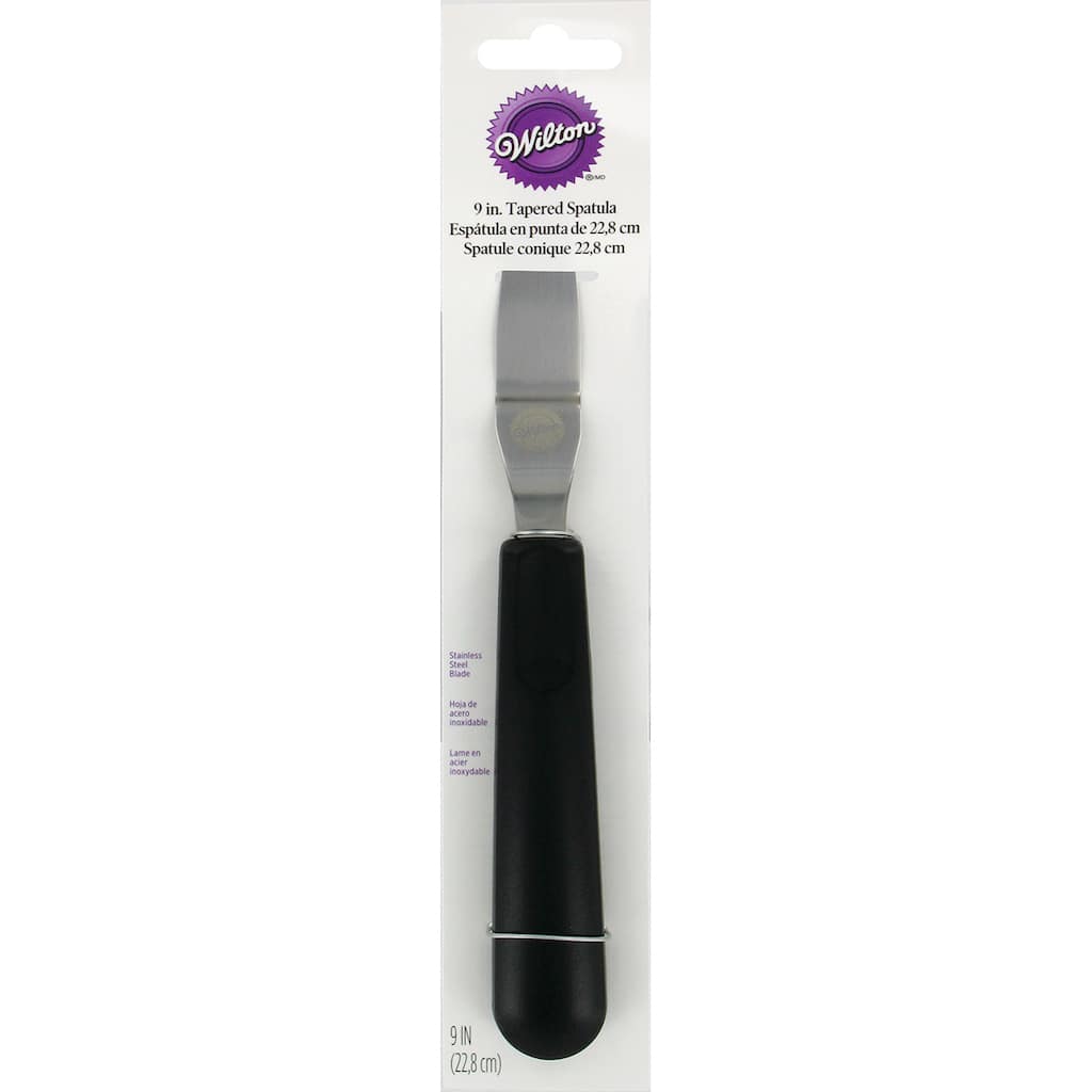 Tapered Spatula 9inBlack