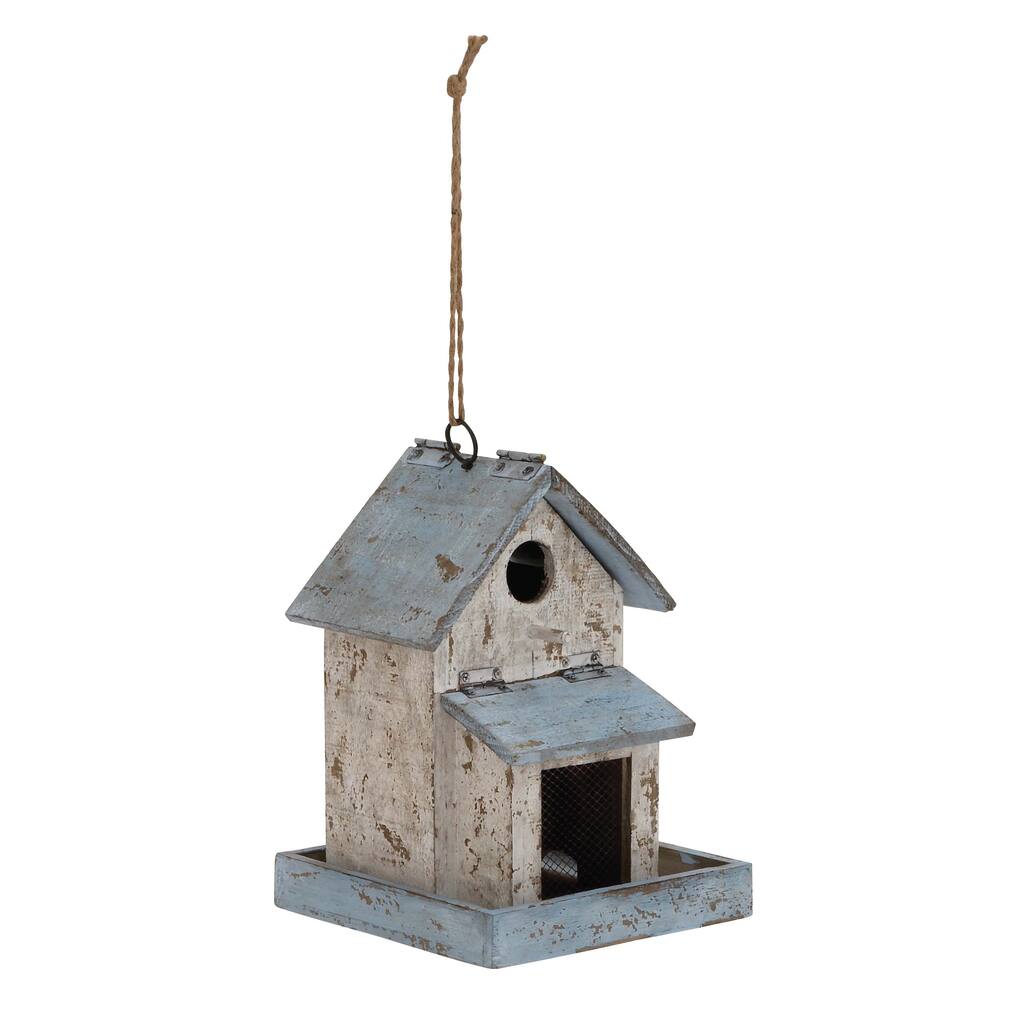 17-inch Wood Birdhouse
