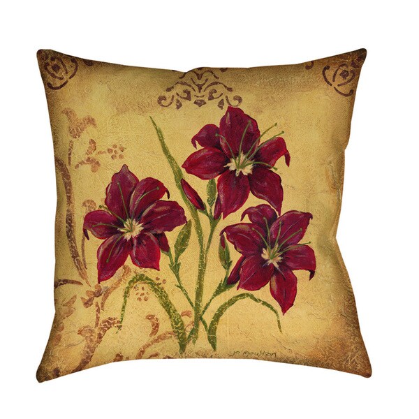 Crimson III Indoor/ Outdoor Pillow