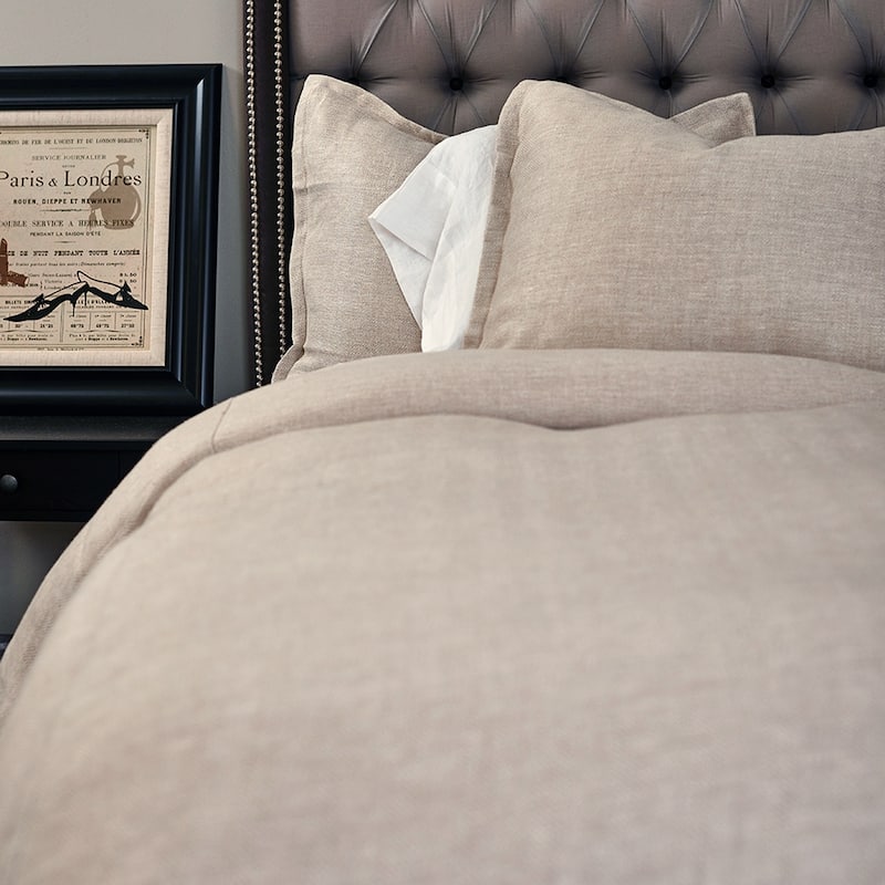 Radley Herringbone Pattern Linen Duvet Cover - On Sale - Bed Bath ...