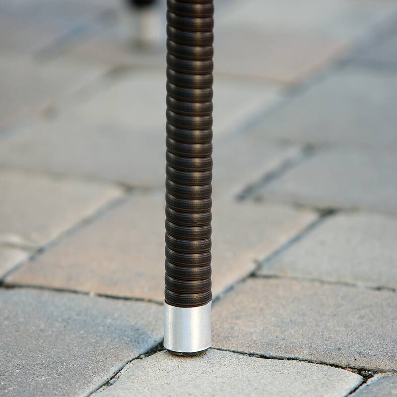 Armstrong Outdoor Multi-Brown 5-piece Dining Wicker Set by Christopher Knight Home