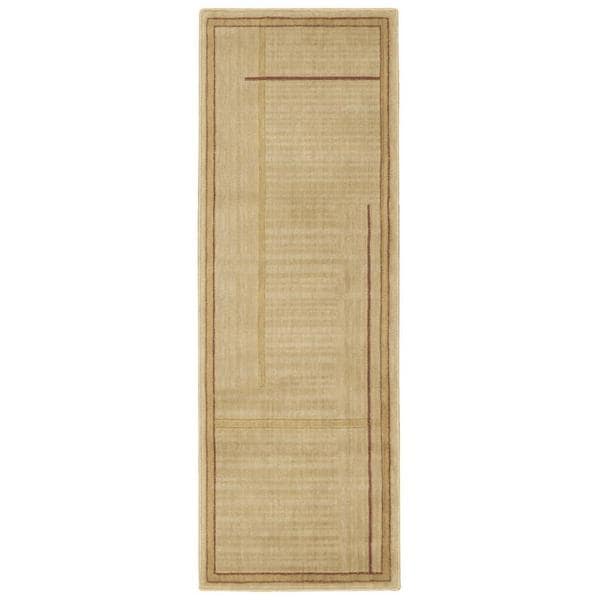 Rug Squared Fenwick Gold Rug - 2' x 5'9" Runner