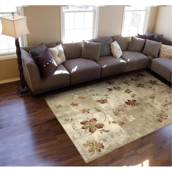 Rug Squared Fenwick Multi-colored Rug (3'6 x 5'6) - Multi - 3'6" x 5'6"