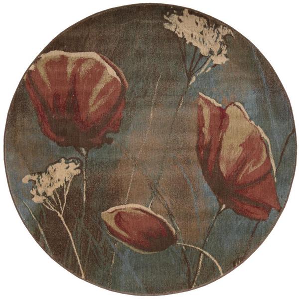 Rug Squared Fenwick Multicolor Rug - Multi - 5'6" Round