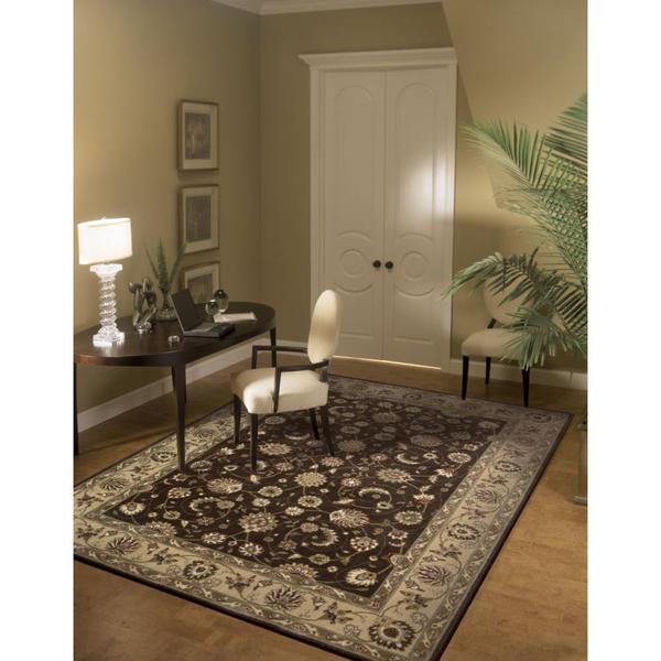 Rug Squared Fenwick Brown Rug (5'3 x 7'5) - 5'3" x 7'5"