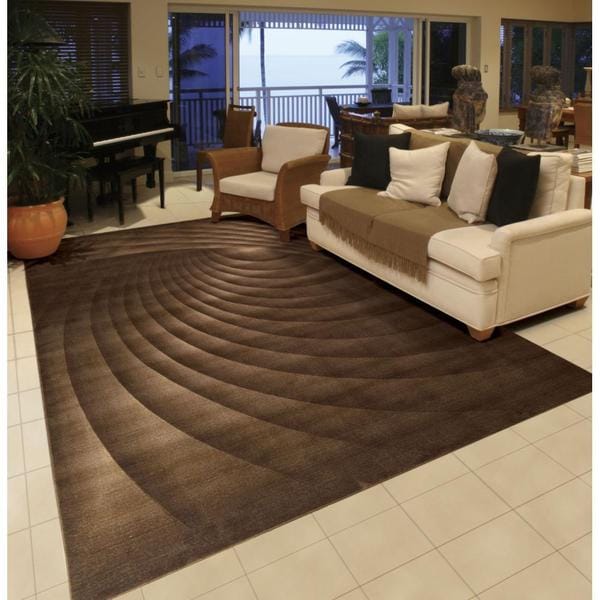 Rug Squared Fenwick Chocolate Rug (2' x 2'9) - 2' x 2'9"