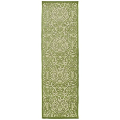 A Breath of Fresh Air Handmade FSR102 Floral Indoor Outdoor Area Rug