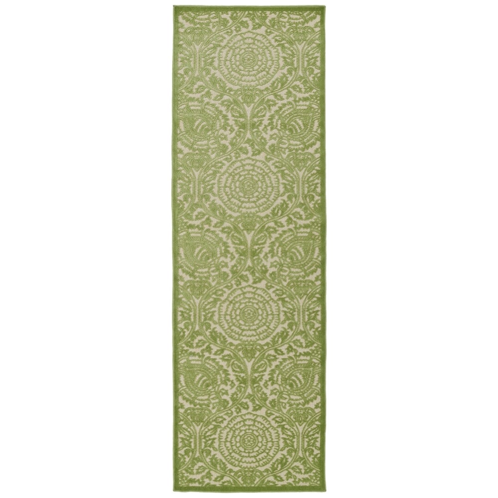 A Breath of Fresh Air Handmade FSR102 Floral Indoor Outdoor Area Rug