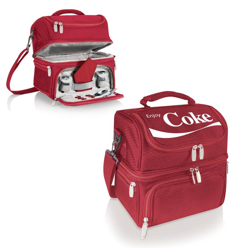 Picnic Time Pranzo Lunch Tote (Coca-Cola) - 11"h x 12"w x 8"d