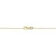 preview thumbnail 4 of 14, 10k or 14k Gold Engraveable Bar Cable Chain Necklace (18 inch)