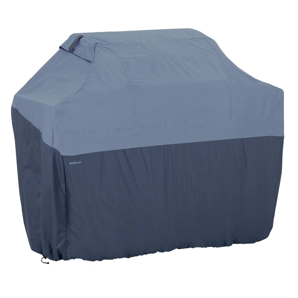 Classic Accessories Belltown Gas Grill Cover Blue