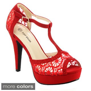 Fabric Heels - Overstock Shopping - The Best Prices Online