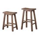 The Gray Barn Vermejo Wire-brush Saddle Stool - Thumbnail 2