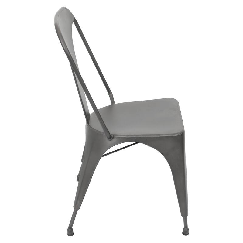 LumiSource Austin Industrial Dining Chair (Set of 2)
