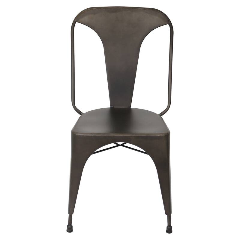 LumiSource Austin Industrial Dining Chair (Set of 2)