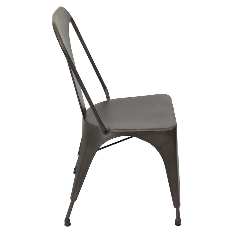 LumiSource Austin Industrial Dining Chair (Set of 2)