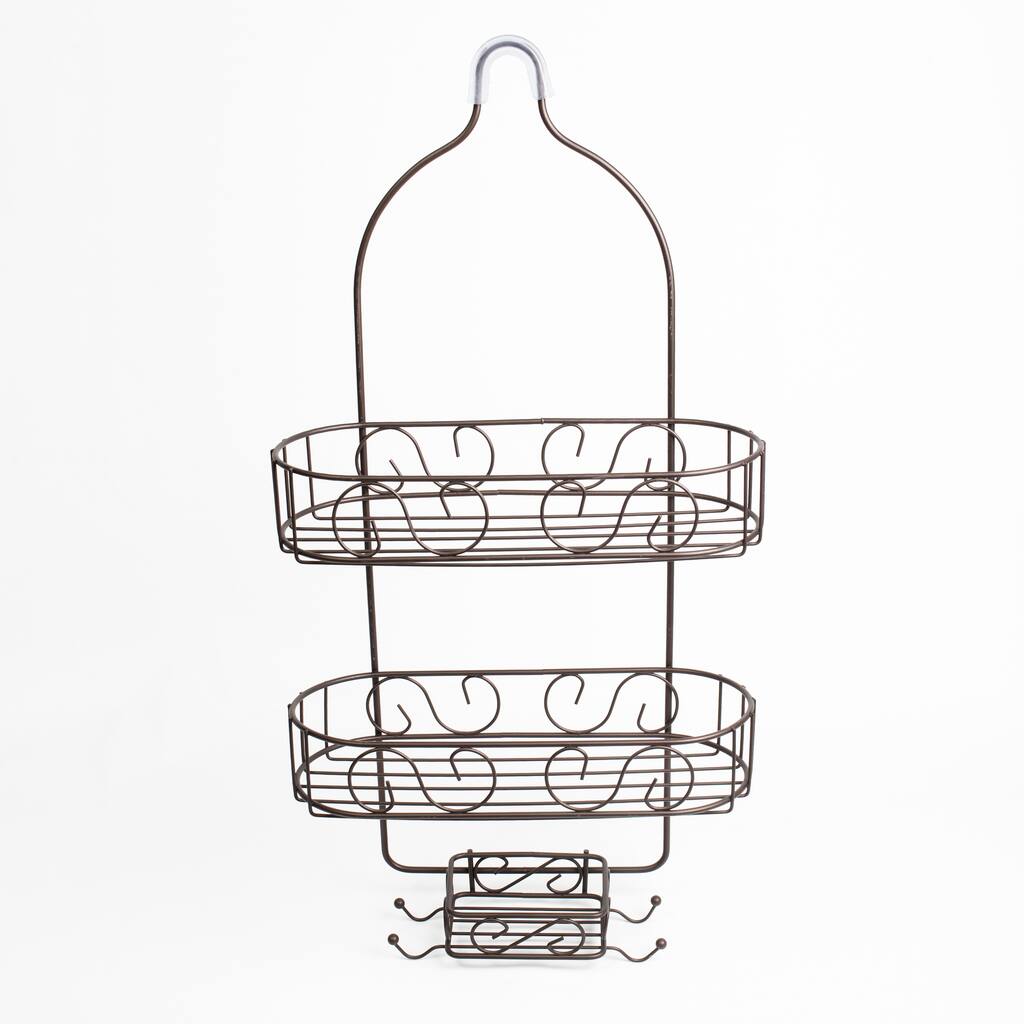 High Quality 2 Tier Bronze Shower Caddy
