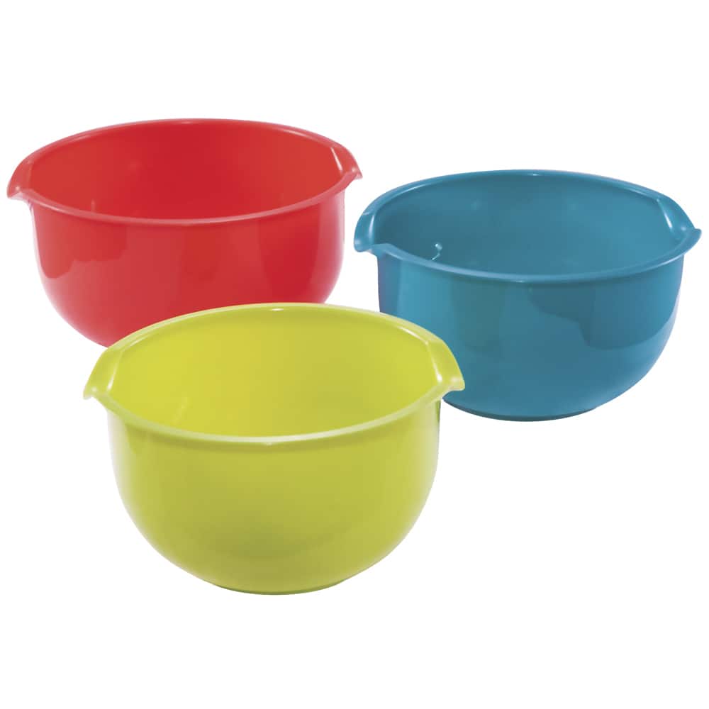 KitchenWorthy 3-Piece Mixing Bowl Set