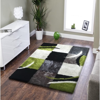 Rug Addiction Hand Tufted Polyester Black Gree Grey Area Rug Addiction Hand Tufted Polyester Black Gree Grey Area 5 X 7 On Free Shipping Today 10123434