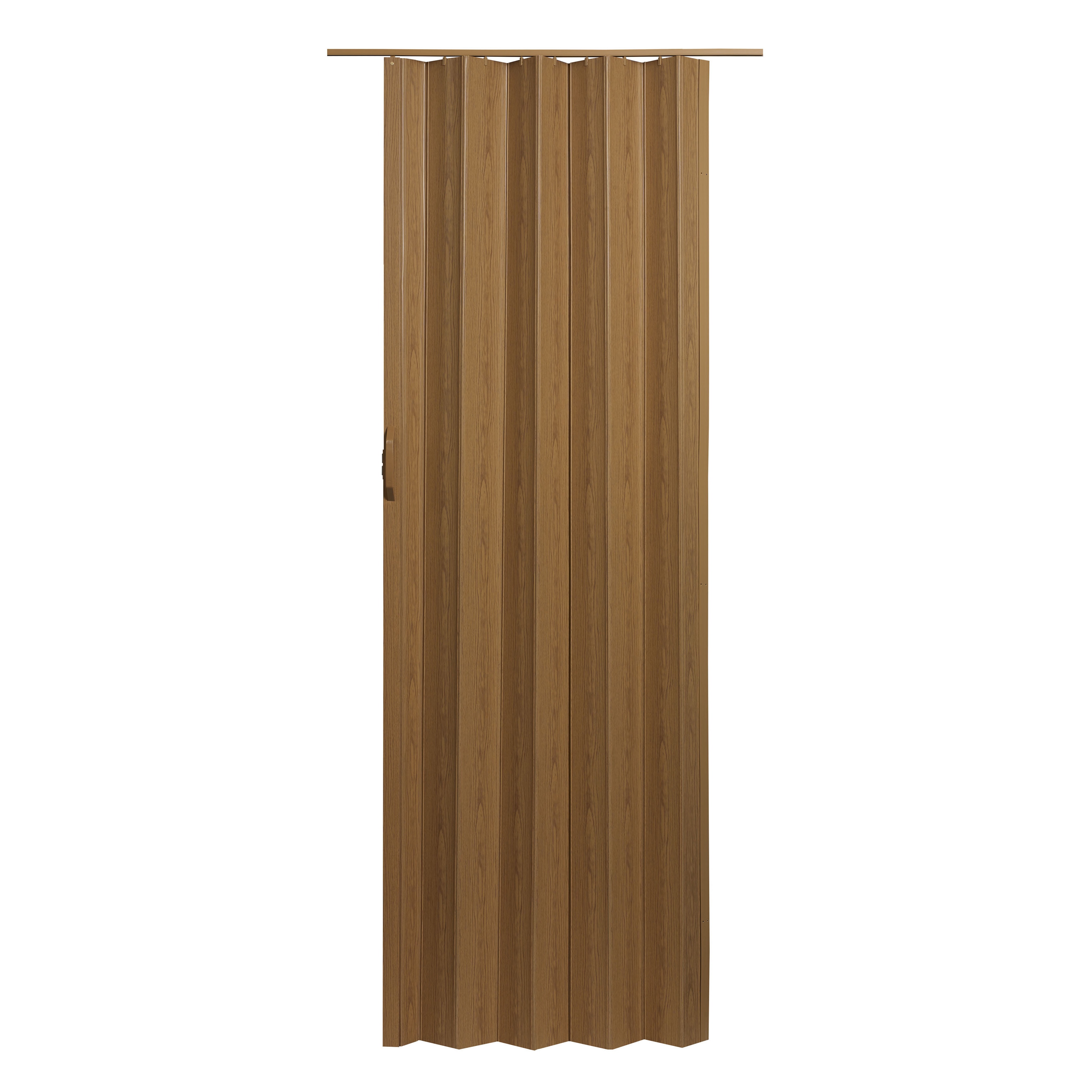 Spectrum Via Oak PVC 36-inch Folding Door - Overstock - 10123554