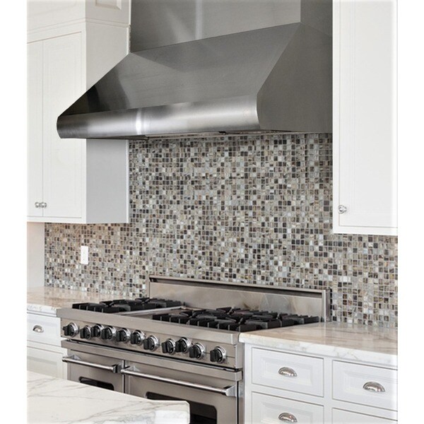 Shop KOBE CH0036SQBWM5 Deluxe 36" Wall Mount Range Hood, 3Speed, 720