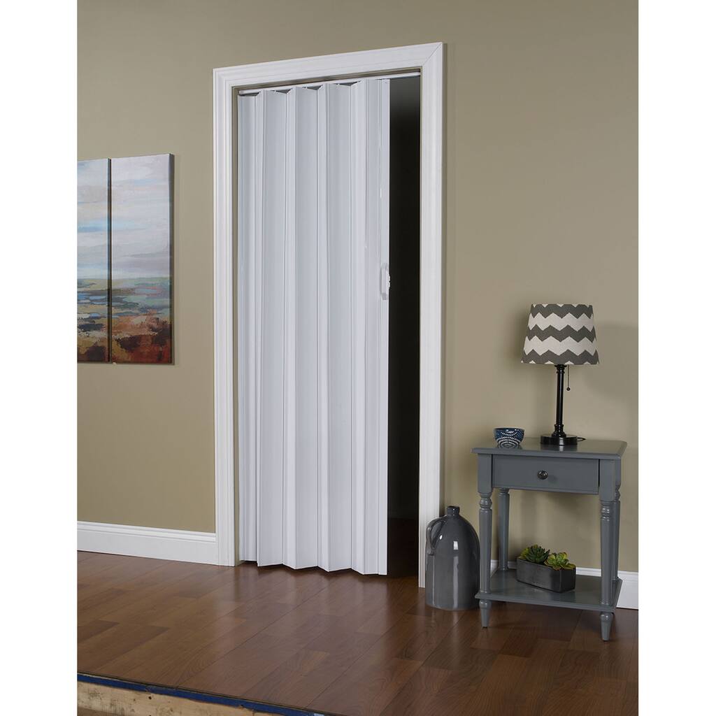Spectrum Via White PVC 36-inch Folding Door