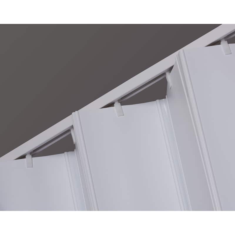 Spectrum Via White PVC 36-inch Folding Door