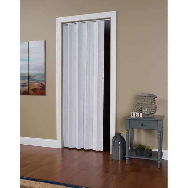 Spectrum Via White Mist PVC 36-inch Folding Door