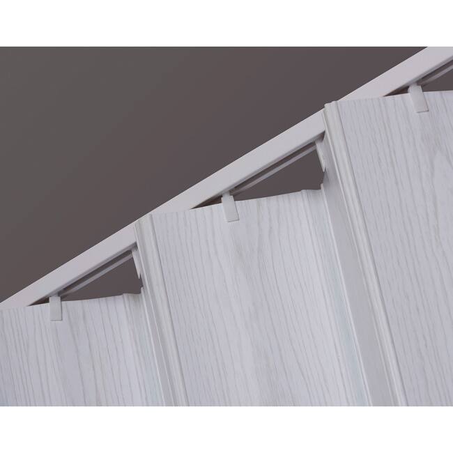 Spectrum Via White Mist PVC 36-inch Folding Door