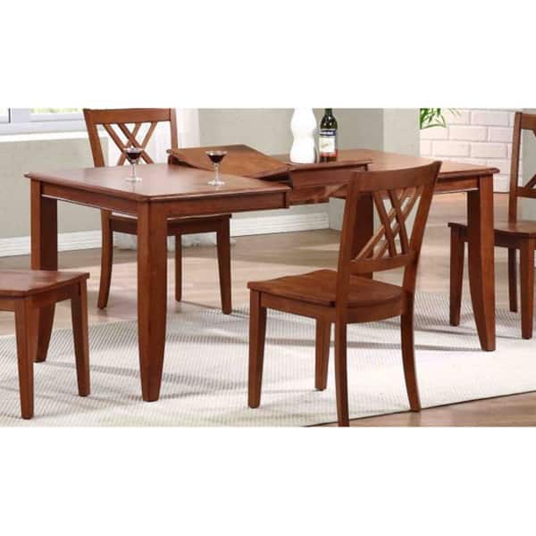Iconic Furniture Cinnamon 36 X 52 X 67 Inch Rectangle Dining Table Chestnut Overstock 10123914