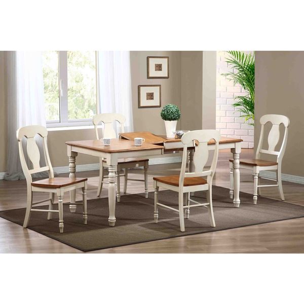 Iconic Furniture Antique Biscotti Caramel Rectangle Dining Iconic Furniture Antique Biscotti Caramel Rectangle Dining Table Multi Free Shipping Today 10123915