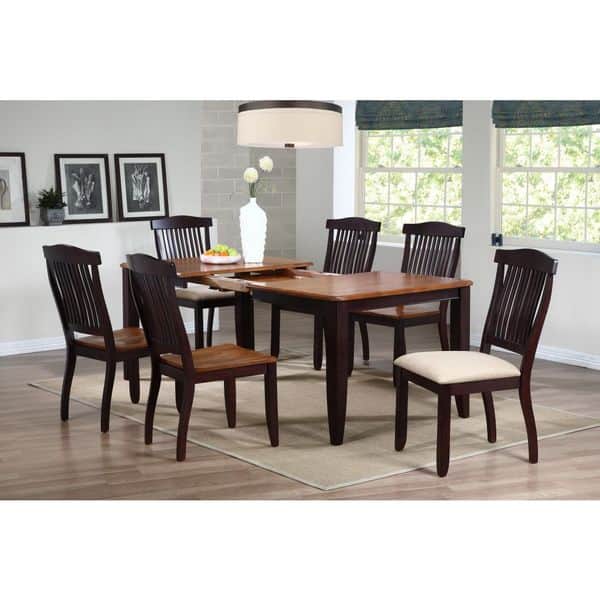 Iconic Furniture 40 X 60 78 Whiskey Mocha Rectangle Dining Iconic Furniture 40 X 60 78 Whiskey Mocha Rectangle Dining Table Multi