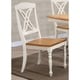 preview thumbnail 2 of 2, Iconic Furniture Company Antiqued Caramel/ Biscotti Butterfly Back Dining Chair (Set of 2) - N/A