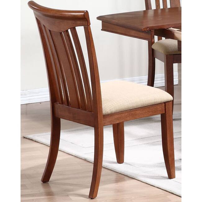 Iconic Furniture Cinnamon Modern Slat Back Dining Chair (Set of 2)