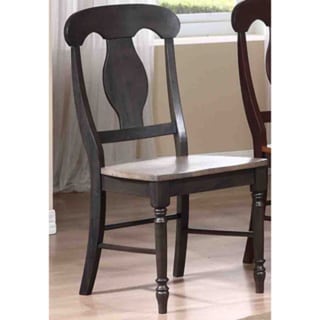 Iconic Furniture Grey Stone/ Black Stone Napoleon Dining Chair (Set of 2)