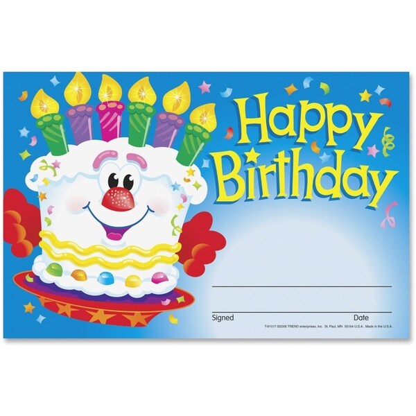 free clipart birthday gift certificate - photo #31