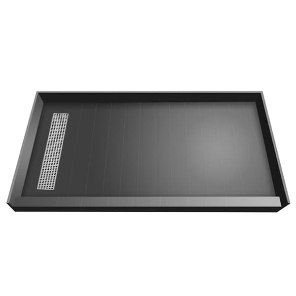 Redi Trench 48 x 72 Shower Pan Left Designer PC Trench