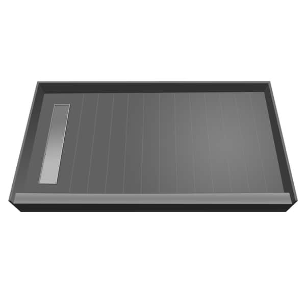 Redi Trench 36 x 60 Shower Pan Left Tileable Trench Bed Bath & Beyond