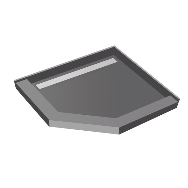 Redi Neo 44 x 44 Redi Trench Pan Left Trench Tileable Top