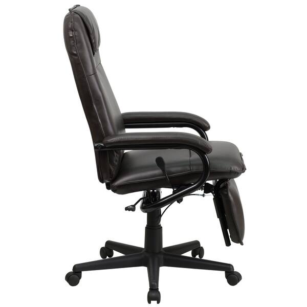 High Back Leathsoft Executive Reclining Office Chair High Back Leathsoft Executive Reclining Office Chair