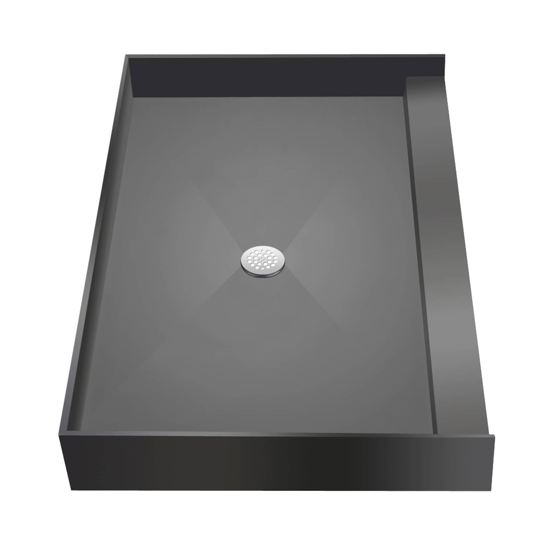 Wonder Drain 30 X 60 Single Curb Shower Pan Tileable Center, 54 OFF