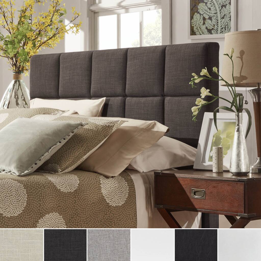 Fenton Panel King Size Upholstered Headboard iNSPIRE Q Modern