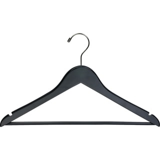 Coat Hanger Black Timber, Clothes Hanger