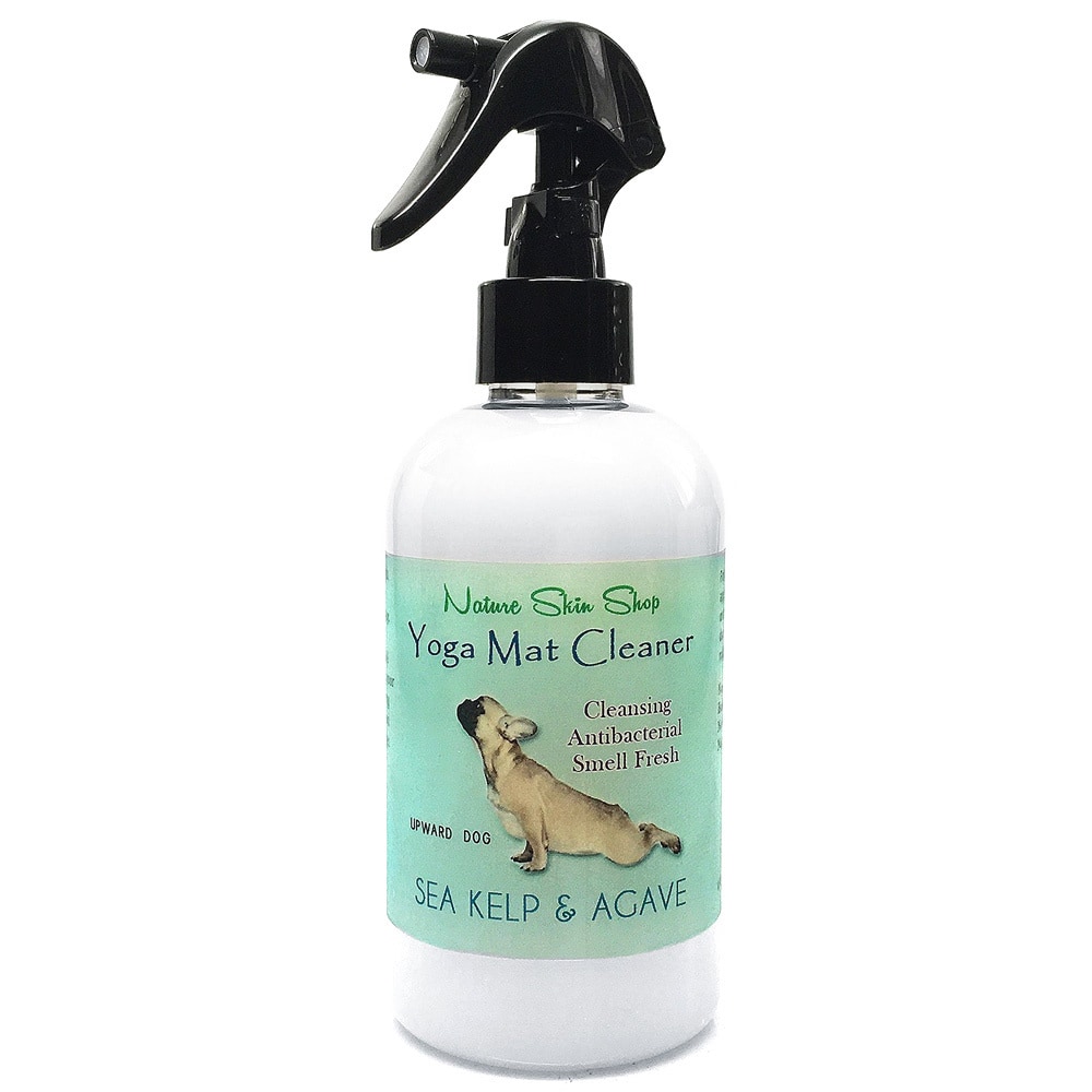 Handmade Sea Kelp and Guava Yoga Mat Cleaner - White